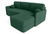 Eckcouch mit Schlaffunktion MODERNA Grün