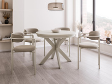 Esszimmertisch 100-180 BELLAMI kaschmir