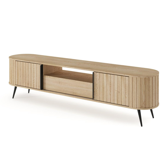 TV Schrank 196 cm Eiche Cremona Japandi CREMIGIO