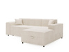 Ecksofa L-form SANTO Rosa Velvet