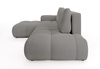  L-form Ecke links oder rechts MOSSA GRAU