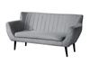 Modern Sofa mit hohen Beinen TULIO GRAU