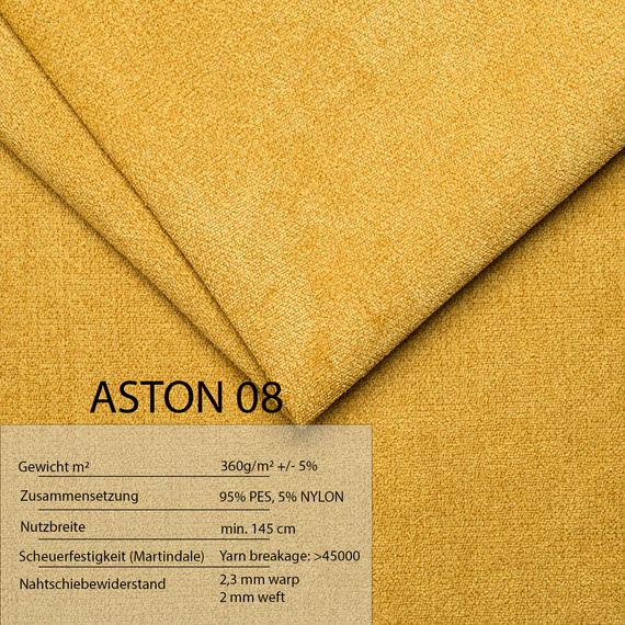 Großes Ecksofa in U-Form für Wohnzimmer MONA Beige