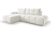 Elegant L-form Ecke links oder rechts MOSSA CREME