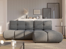 Platzsparende Eckcouch Graphit VETTO