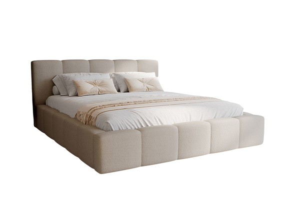 Polsterbett Designbett LARAS 140x200 Beige