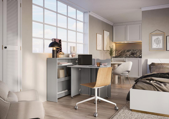 Schreibtisch Work Concept , Klappbarer Schreibtisch,multifunktionales Sideboard