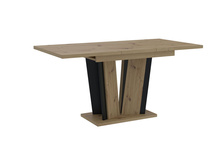 Esstisch Ausziehbar ANDZIAS Artisan+Schwarz