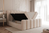 Boxspringbett BUBBLE mit Topper Komfort 140x200 Hellbeige