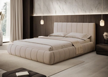 Lattenrost mit Holzrahmen \ 140 \ Beige