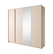 Kleiderschrank Geräumiger für Schlafzimmer NINA Beige