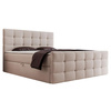 Boxspringbett Cloudy 160x200 mit topper beige PADDY