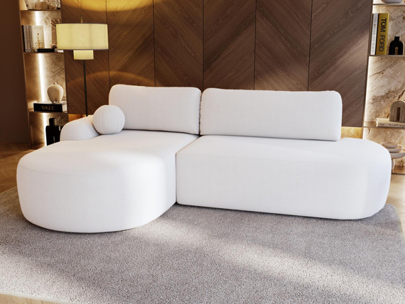 Ecksofa Luxus Weiß 