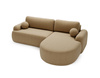 Ecksofa Rechts L Form OLIO Beige