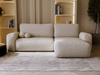Ecksofa L-Form Rechts Schlaffunktion Stauraum Tedis beige