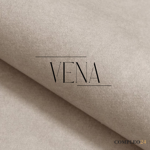 Design Ecksofa in modernem stil velvet grau links AURA