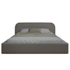 Designer Doppelbett Polsterung 200x200 Graphit