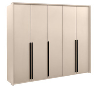 Geräumige Garderobe für den Flur GOLDAS BEIGE