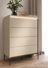 Kommode mit LED-Beleuchtung FLORE Beige