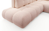 Modern L-form Ecke links oder rechts MOSSA ROSA 