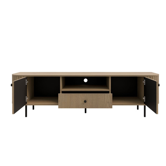 Elegant TV-Schrank 180 cm breit Eiche cremona OVI