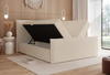 Boxspringbett Elegant 120x200 Hellbeige NARA 