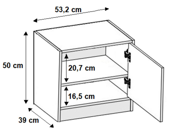 Garderoben-Set MALTI Weiß + Grün