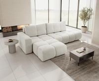 Elegant L-form Ecke links oder rechts MOSSA CREME