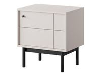 Modern Nachtschrank mit Schublade Kaschmir LONDON