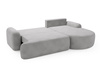 Premium Ecksofa L-Form OLIO Grau