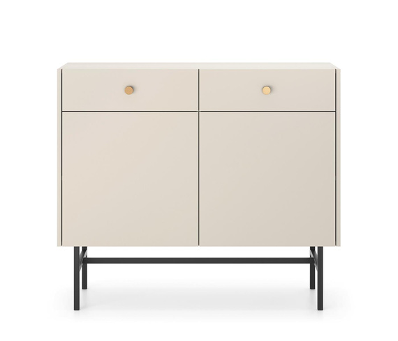 Kommode schmal Beige DAVS
