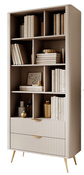 Bücherregal mit 2 Schubladen auf hohen Beinen BELLO