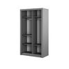 Schwebetürenschrank mit Spiegel ARTI 19 Breite 120 cm Grau