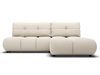 Ecksofa mit Bettkasten Creme VETTO