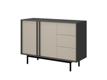 Elegant Design Kommode Beige/Anthrazit MALTS