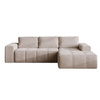 Komfortable Eckcouch Beige  SENZA