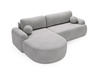 Premium Ecksofa L-Form OLIO Grau