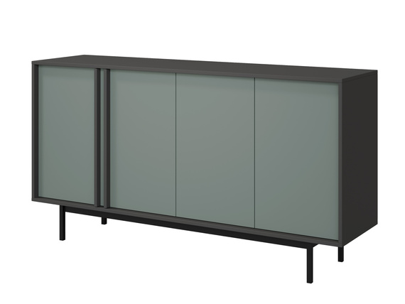Elegante Kommode mit Stauraum Salbei/Anthrazit MALTS