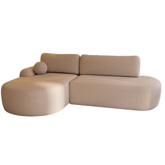 Modernes Ecksofa Hellbeige