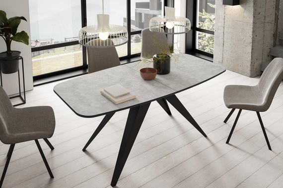 Design Esstisch 160 cm Beton LENO