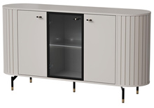 Kommode mit Lamellenoptik MODERNO Caschmir