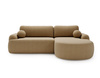 Ecksofa Rechts L Form OLIO Beige