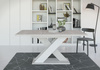 Esstische Modern AMI Beton+Weiß