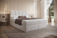 Schlafkomfort Boxspringbett 120x200 Weiß PUENTE