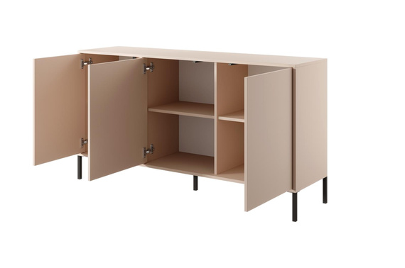 Sideboard dreitürig NINA Beige
