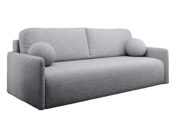 Modern schlafsofa mit Bettkasten STYLO Grau