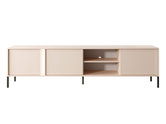 TV-Schrank dreitürig mit LED-Beleuchtung NINA