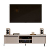 Eleganter TV-Schrank auf Füßen CIAO beige