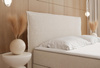 Boxspringbett Elegant 120x200 Hellbeige NARA 