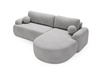 Premium Ecksofa L-Form OLIO Grau